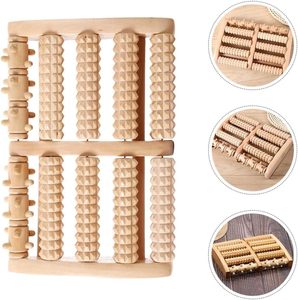 Rodillo <span class=keywords><strong>de</strong></span> Madera para Pies, Alivio <span class=keywords><strong>de</strong></span> la Fascitis Plantar y el Dolor Neuropático, Herramienta <span class=keywords><strong>de</strong></span> Acupresión con <span class=keywords><strong>Tabla</strong></span> <span class=keywords><strong>de</strong></span> Reflexología - Product Image 5