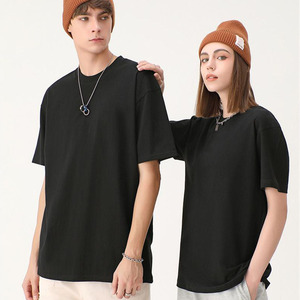 Maglietta di alta qualità in cotone personalizzato per gli uomini in bianco pesante peso oversize T-Shirt stampa da uomo T-Shirt - Product Image 2