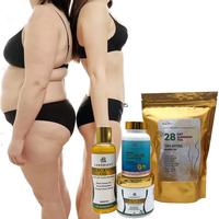 Crème Amincissante aux Herbes Thé Vert Brûleur de Graisse Abdominale Anti-Cellulite Perte de Poids Amélioration de la Fermeté Musculaire Abdominale