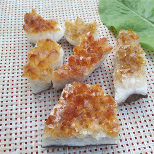 Ancien type de produit Quartz jaune naturel Geode Citrine Cluster Feng Shui Pierre précieuse Sculpture Cristal Artisanat pour la guérison <span class=keywords><strong>Vente</strong></span> - Product Image 4