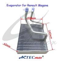 Évaporateur de climatisation automobile AC.115.477 OEM 77011206046, Noyau d'évaporateur de climatisation auto 60*200*240 LAMI pour RENAULT MEGANE