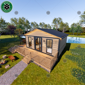 Casa Prefabricada Moderna con Revestimiento de Madera Ligera, Villa Modular Personalizable, Casa Contenedor Pequeña, Cabaña de Acero Ligero para Vivienda Familiar - Product Image 5