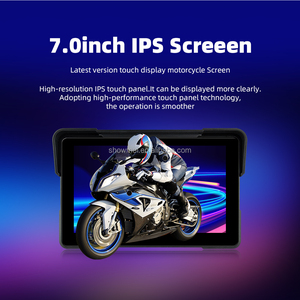 Navegador GPS para Motocicleta con Pantalla Extraíble de 7 Pulgadas, Android 12.0, 2GB+32GB, CarPlay Inalámbrico y Android Auto - Product Image 2