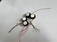 Sensor piezoelektrik energi tinggi pelat cakram Piezo Sensor bahan piezoelektrik transduser elektrik Piezo