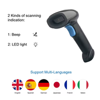 Escáner de Código de Barras Inalámbrico Dyscan, USB 2D, Lector de Códigos QR Automático, PDF417, Data Matrix