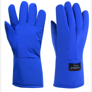 Gants de protection cryogénique imperméables industriels Gants à l'azote liquide - Protection contre le froid extrême jusqu'à -196 ° C / -320 ° F - Product Image 3