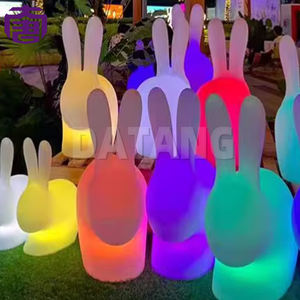 Outdoor Led 3d <b>Rabbit</b> Night Light Ip65 Festival Celebration <b>Lamp</b> For Home Decoration For Christmas And Halloween - Product Image 4