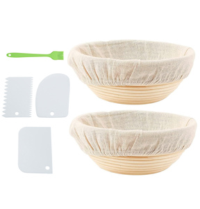 Brotform Bánh Mì Bột Chống Tăng Mây Giỏ Lót Cho Nướng Bánh Mì Làm Bằng Tay Vòng Mây Bánh Mì Chống Giỏ Bộ - Product Image 3