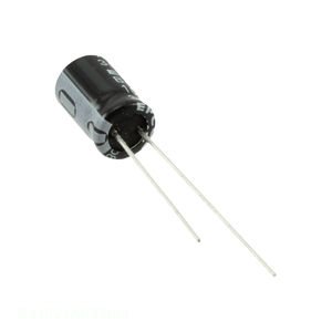 Condensador de Canal de Fabricante CAP ALUM 33UF 20% 63V RADIAL TH de Montaje Pasante 33 uF B41821A8336M - Product Image 1
