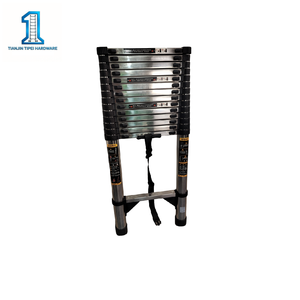 <span class=keywords><strong>Escalera</strong></span> Telescópica Plegable de Acero Inoxidable de Diseño Industrial de 5.9 Metros - Product Image 1