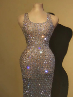 NOVANCE Y3441 Produits de dropshipping 2024 Robe de bal personnalisée Robe moulante en diamant pour femmes pour le bal de promo ou un anniversaire