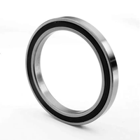 Roulement à billes à gorge profonde 6836ZZ à simple rangée à paroi mince avec bague de retenue 180x225x22mm