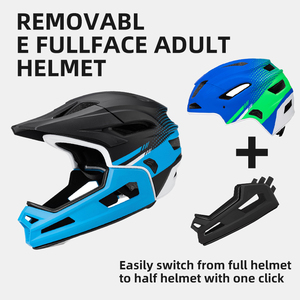 <span class=keywords><strong>Casco</strong></span> de Ciclismo Deportivo <span class=keywords><strong>Desmontable</strong></span> de Cara Completa para Adultos, para Bicicleta de Montaña, Descenso, Bicicleta de Equilibrio, Scooter, Ultraligero, de PC, para Patinaje y Ciclismo - Product Image 4