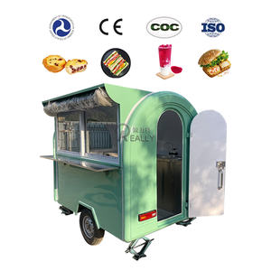 Remorque de nourriture mobile de 8 pieds de conception chaude beignets de cuisine et café chariot de nourriture mignon personnalisé camionnette distributrice - Product Image 2