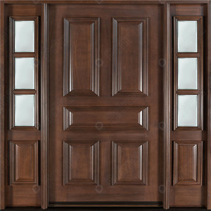 <span class=keywords><strong>Porte</strong></span> <span class=keywords><strong>d</strong></span>'<span class=keywords><strong>entrée</strong></span> en <span class=keywords><strong>bois</strong></span> à motif traditionnel - Design classique avec sculpture <span class=keywords><strong>sur</strong></span> <span class=keywords><strong>bois</strong></span> personnalisée et utilisation pratique - Product Image 2