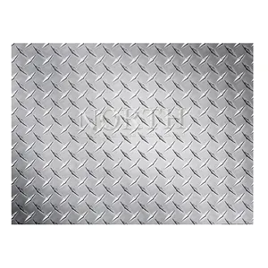 ASTM 3003 5052 6063 High Quality Aluminum Sheet Checker Plate Embossing Sheet