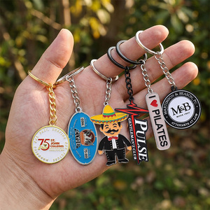 Llaveros Personalizados con Diseño Bonito, Llaveros con Logotipo, Llavero de Metal de Aleación de Zinc Esmaltado con Tarjeta de Empaque - Product Image 5