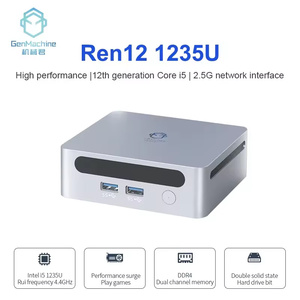 Fabricants de mini-PC Genhine Intel Core I5 12e génération 1235U Mini PC 2 * DDR4 RAM Support 4K Display Mini Gaming Pc - Product Image 6