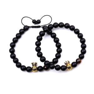 Bracelets Chakra pour femmes, diffuseur d'huiles essentielles, <span class=keywords><strong>pierre</strong></span> <span class=keywords><strong>de</strong></span> <span class=keywords><strong>lave</strong></span>, 7 chakras, pierres <span class=keywords><strong>de</strong></span> guérison, Pulsera, bracelets en cristal <span class=keywords><strong>de</strong></span> 8 mm, bracelets <span class=keywords><strong>de</strong></span> yoga à perles - Product Image 4