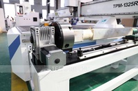 TechPro CNC travail du bois CNC coupe gravure Machine 4 axes rotatif bois CNC routeur 1325