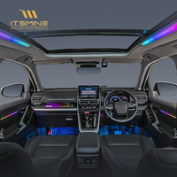 Nouveaux produits : Éclairage d'ambiance pour voiture ITSMINE K4S pour la décoration intérieure, contrôlable par application avec mode multicolore