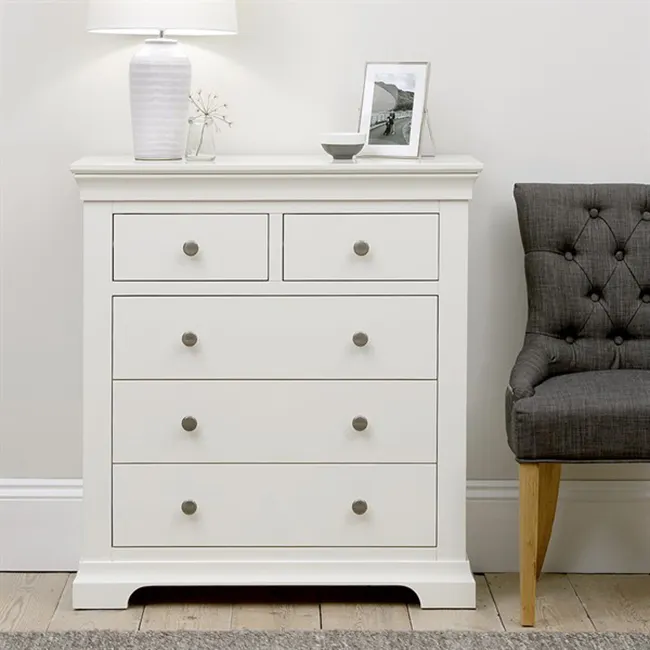 High Quality Modern Cheap Bedroom Drawer Cabinet Large White Chest Of Drawers
