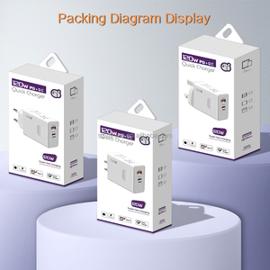 2พอร์ต USB ชาร์จ PD 120W EU /us/uk ชาร์จโทรศัพท์ชนิด C ที่ชาร์จเร็ว<span class=keywords><strong>หัว</strong></span>อะแดปเตอร์3.0 QC สำหรับ iPhone Samsung Xiaomi redmi - Product Image 6