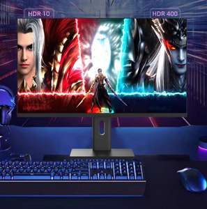 Moniteur de jeu incurvé 31.5Hz sans <span class=keywords><strong>lunette</strong></span> de 144 pouces à réponse rapide résolution 1K écran large anti-lumière bleue pour les joueurs - Product Image 2