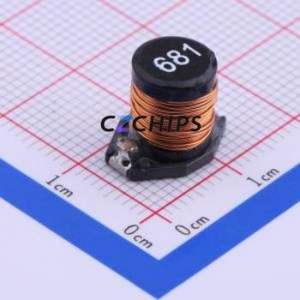 Inductor de Potencia SSL0810T-681M-N SMD (Inductancia: 680uH) (Precisión: 20%) (Corriente Nominal: 200mA) - Product Image 1