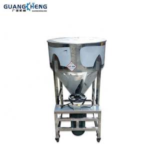 Mélangeur d'aliments pour volailles en acier inoxydable de haute qualité du fabricant, mélangeur d'aliments pour poulets, mélangeur d'engrais chimiques - Product Image 5