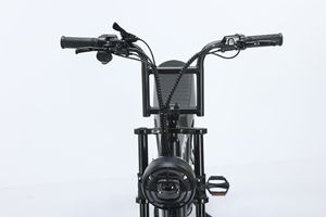 Bicicletta <span class=keywords><strong>Elettrica</strong></span> TST R002 con Pneumatici Fat da 20 Pollici, 750W 1500W, Sospensione Completa, 7 Velocità, Stile Retrò Moped, <span class=keywords><strong>Bici</strong></span> Fuoristrada - Product Image 4