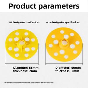 Clous isolants en <span class=keywords><strong>plastique</strong></span> à tige lisse vis d'ancrage murales communes <span class=keywords><strong>pour</strong></span> l'isolation des murs de construction - Product Image 2