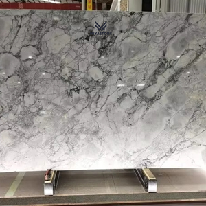 Brésil Calacatta Gris Quartzite pour Villa Mur et Sol Salle de Bain en Marbre Pierre de Marbre - Product Image 1