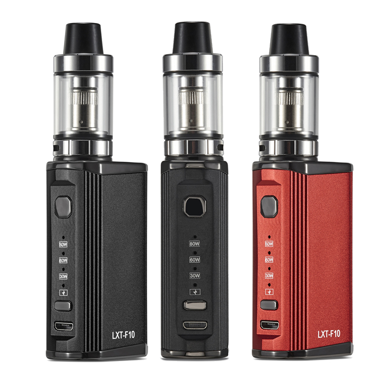 Lowest price Original lexintong electric cigarette F10 Adjustable vape battery 80w VAPE PEN