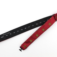 Nœud Papillon Rouge Doré à Nouer Soi-même, Vente en Gros, Réglable, Vintage, 100% Soie, Tissé Sur Mesure, Personnalisé pour Homme