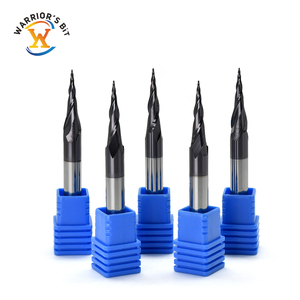 <span class=keywords><strong>Fraise</strong></span> à queue conique en carbure AlTiN de haute précision, diamètre de queue 6 mm, pour <span class=keywords><strong>défonceuse</strong></span> CNC et travail du bois - Product Image 1