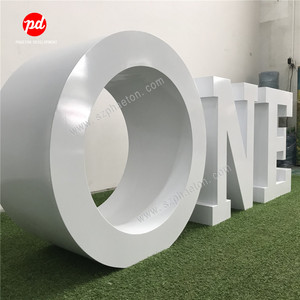 Decorazione della tavola della festa di compleanno del bambino per <span class=keywords><strong>1</strong></span> <span class=keywords><strong>anno</strong></span>, fornitori della decorazione della festa della tavola della doccia del bambino lettera un segno del tavolo - Product Image 6