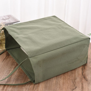 Tùy chỉnh hình màu đen và trắng tái chế vải Tote Túi COLOFUL in ấn mua sắm giải pháp - Product Image 2