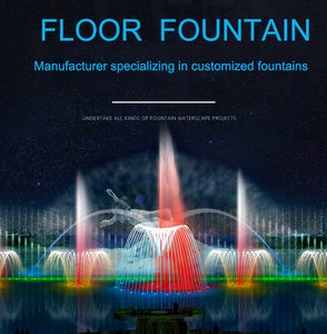 Ensemble complet programmable à vitesse variable facile à installer populaire d'étang <span class=keywords><strong>de</strong></span> piscine fontaine <span class=keywords><strong>de</strong></span> musique DMX fontaine d'eau dansante - Product Image 2