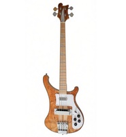 Weifang Rebon 4 String Ricken Neck Through Body Electric Bass Guitar with Mahogany Body