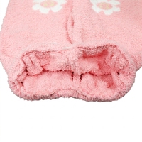 Ensembles d'hiver pour filles HAPA, sweat-shirt à capuche en polaire rose, pantalon large, ensemble deux pièces confortable en peluche, polyester/coton