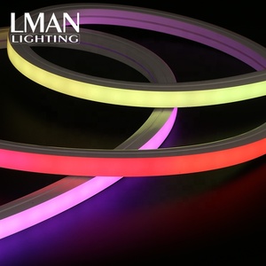 Multi color decoración al aire libre IP65 impermeable 16*16mm SMD 5050 DC24V 12W <span class=keywords><strong>led</strong></span> flex <span class=keywords><strong>luz</strong></span> de neón - Product Image 2