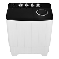 China Factory 12kg Large Capacity Semi Automatic Twin Tub Washing Machine Household Washer CE CB Certificate Support Custom Logo