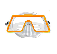 Masque de plongée et de natation pour adulte en silicone anti-buée au design unique, vente chaude directe usine