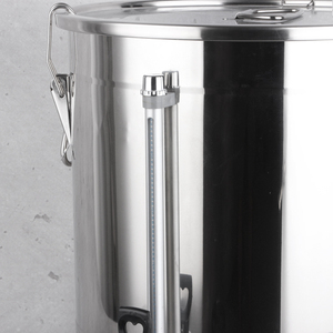 Récipient à lait en acier inoxydable 304, grand récipient d'eau pour baril <span class=keywords><strong>de</strong></span> <span class=keywords><strong>vin</strong></span>, avec boucle d'étanchéité, 50 l - Product Image 2