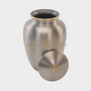 Urnes funéraires en laiton pour animaux de compagnie Urnes funéraires pour animaux de compagnie Urnes de souvenir Urnes funéraires de haute qualité à bas prix - Product Image 1