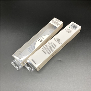 Custom Full Color UV Printing Frosted PP Packaging Box Transparent PVC Box Clear Cosmetic Skin Care PET Box