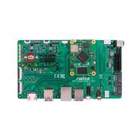 Placa Base RADXA CM3 con Chip Rockchip RK3566, Compatible con la Placa de E/S de Raspberry Pi