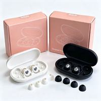 Bouchons d'oreilles en silicone pour dormir, bouchons d'oreilles réutilisables avec design en forme de champignon pour la détente nocturne
