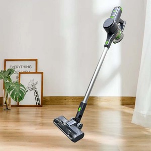 Xách tay dọc cầm tay máy hút bụi không dây Mini Máy hút bụi khô không dây chân không không dây với đầu chổi - Product Image 4